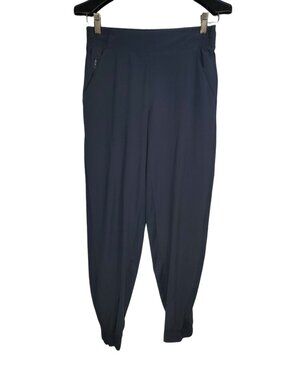 Athleta Brooklyn Legacy Mid Rise Jogger Pants Womens 4 Navy Blue Athletic Travel
